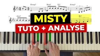 Tuto + Analyse de standard jazz : Misty