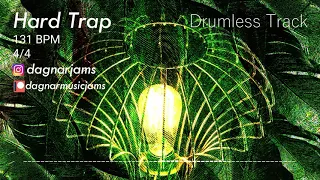 Hard Trap - Drumless Track | 131 BPM | No Drums | Backing Track Jam For Drummers