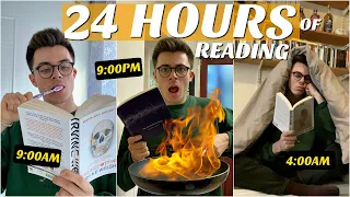 ONLY READING FOR 24 HOURS STRAIGHT (for literally no reason)