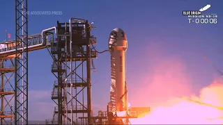 Blue Origin takes Shatner, 3 others to space