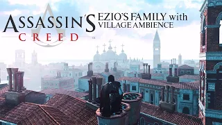 ezio’s family from assassin’s creed II with village ambience [1 hour] [ASMR] 🌲🔔🍃☀️