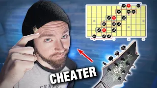 How To CHEAT The HARMONIC MINOR SCALE on Guitar!