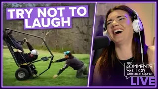 Try Not to Laugh | The Comments Section Live