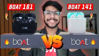 Boat 141 VS Boat 161 Airdopes Comparison| Best Wireless Earbuds Under 1000 Rs |