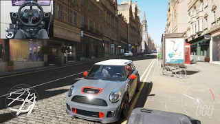 Mini John Cooper Works - Forza Horizon 4 | Logitech g29 gameplay