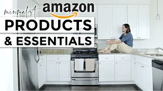 20 Amazon Favorites & Essentials I CAN'T LIVE WITHOUT (as a Minimalist) | saving money + minimalism