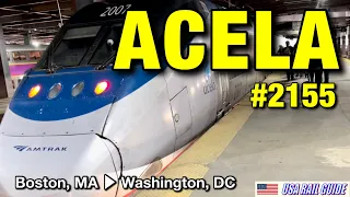 [ Amtrak Train Ride ] Fastest Amtrak Train: All 13 Stops, 150 MPH!