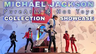 MICHAEL JACKSON - PureArts & Hot Toys Collection Showcase - 1:3 statue & 1:6 figures