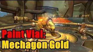 Paint Vial: Mechagon Gold - Available in Eight Colors