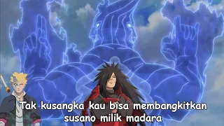 Bangkitnya Susanoo Cyborg Madara - Boruto Two Blue Vortex Chapter 6 Terbaru Part 92