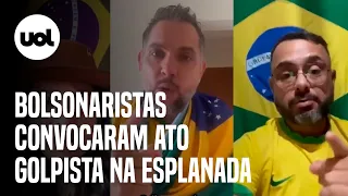 Ataque em Brasília: Em vídeo, influenciadores convocaram ato bolsonarista; 'última chance'