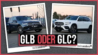 Das ULTIMATIVE Kräftemessen: Welcher Mercedes SUV ist besser? Der GLB oder GLC? I Deutsch I 4 k