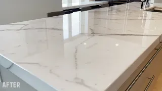 Marble Kitchen Countertops Restoration