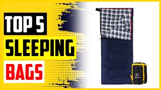 Top 5 Best Sleeping Bags For Traveling in 2022 – Reviews