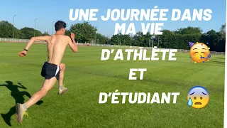 Une journée dans ma vie d’athlète 🏃‍♂️et d’étudiant📚 - VLOG 🥳