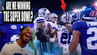 COWBOYS FAN REACTS TO DALLAS COWBOYS VS NEW YORK GIANTS 2023 WEEK 1 FULL GAME HIGHLIGHTS!