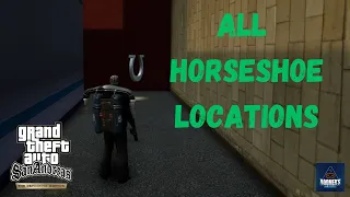 All Horseshoes Locations - GTA San Andreas Definitive Edition