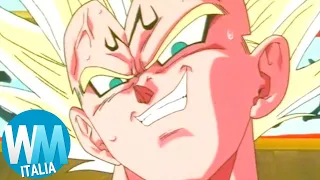 Top 10 SCENE in cui VEGETA va FUORI DI TESTA e SPACCA TUTTO!