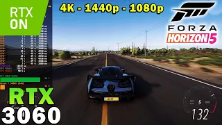 Forza Horizon 5 | RTX 3060 | Ryzen 7 5800X | 4K - 1440p - 1080p | Extreme Settings