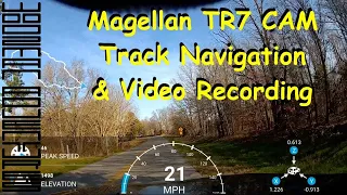 Magellan TR7 Cam Navigation & Video Recording Jeep Gladaitor