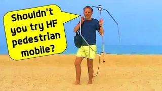 Fun with HF QRP Pedestrian Mobile