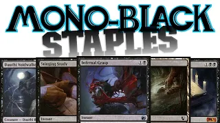 Which Staples Do I Put In My Mono-Black Commander Decks?