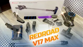 ТАКОГО ПЫЛЕСОСА ВЫ ЕЩЁ НЕ ВИДЕЛИ! Redroad V17 MAX Тест-Обзор