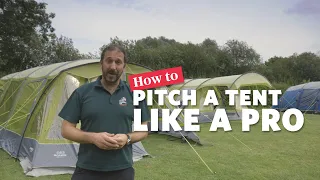 How to pitch a tent like a pro: Camping & Caravanning