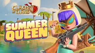 Vacation in Style With Summer Queen! (Clash of Clans Season Challenges)