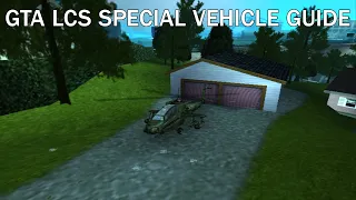 GTA LCS Special Vehicle Guide: Unique/AP Hunter (PS2 and PSP Only)