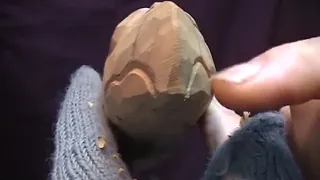 Unintentional ASMR Woodcarving