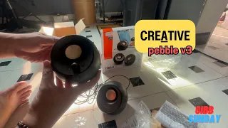 Creative pebble v3 แกะกล่องลองใช้งาน มันดีจริงรึเปล่า