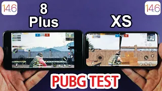 iPhone 8 Plus vs iPhone XS PUBG MOBILE TEST - After IOS 14.6 PUBG TEST🔥