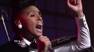 HIGH QUALITY Janelle Monáe - Tightrope (on David Letterman) HD 1080p 720p