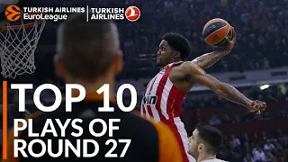 Turkish Airlines EuroLeague Regular Season Round 27 Top 10 Plays