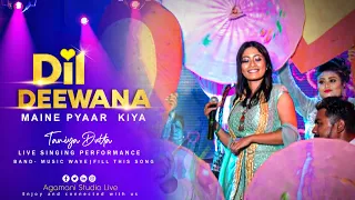 Dil Deewana - Maine Pyar Kiya | Best Romantic Hindi Song | Live Singing by Tania | Agamani Studio |
