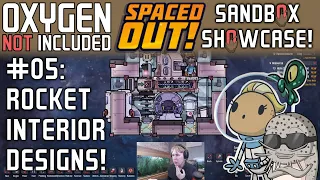 Fancy Rocket Interior Designs For ONI: Spaced Out! Sandbox Showcase #5