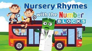 Nursery Rhymes with the Numberblocks - PART 2 | Playtime Club TV