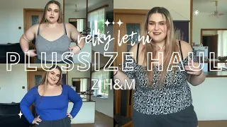 LETNÍ PLUSSIZE H&M HAUL z výprodeje| topíky, trička, šaty 🤍