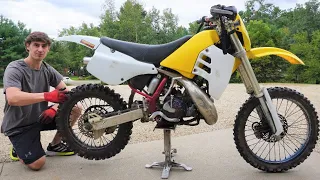 Suzuki RMX 250 Blows Up 5 Hours After Rebuilding It?