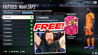 How To Complete 95 FUTTIES Nani For *PROFIT!*