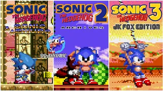 Sand Desert Style in Sonic Trilogy • Sonic Hack