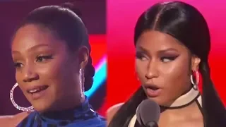 Nicki Minaj CLAPS Back at Tiffany Haddish for Fifth Harmony Diss in MTV VMAs Speech