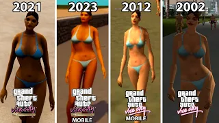 Gta: Vice City ULTIMATE Comparison [Graphic & Details] (Original VS Definitive Edition VS Mobile)