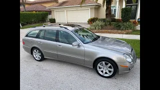 FOR SALE 2007 MERCEDES BENZ E350 WAGON - 104K MILES - CALL 754-422-5284 - WWW.EXCEEDAUTOBROKERS.COM