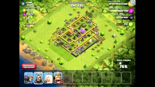 Clash of clans #фан атака 2000 магов