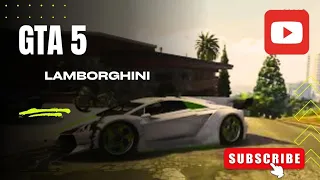 Grand Theft Auto V lamborghini #gaming #gta5 #playstation