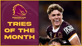 Brisbane Broncos Top Tries of April | NRL 2024