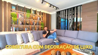 COBERTURA FANTÁSTICA COM DECORAÇÃO DE LUXO EM ATIBAIA SP