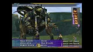 Final Fantasy X Int.: Kimahri's Nova true power! 4764474 damage!!!